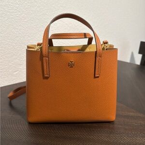 Tory Burch Orange Satchel Bag